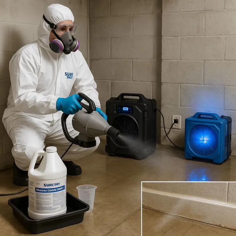 Sanitization and Odor Removal process in Washington, VA