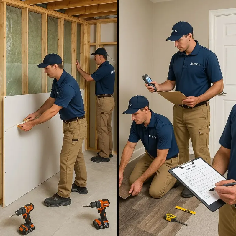 Repairs and Reconstruction process in Washington, VA
