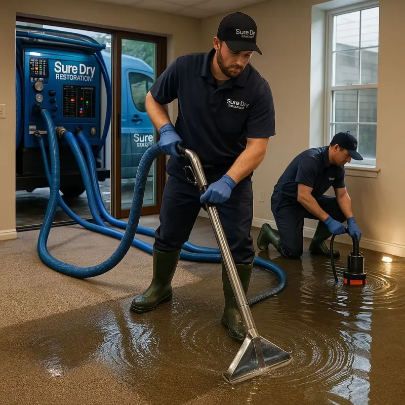 Water Extraction and Removal process in Washington, VA